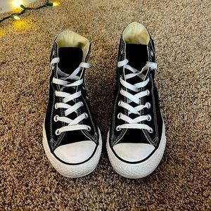 Black Hightop Converse🖤
